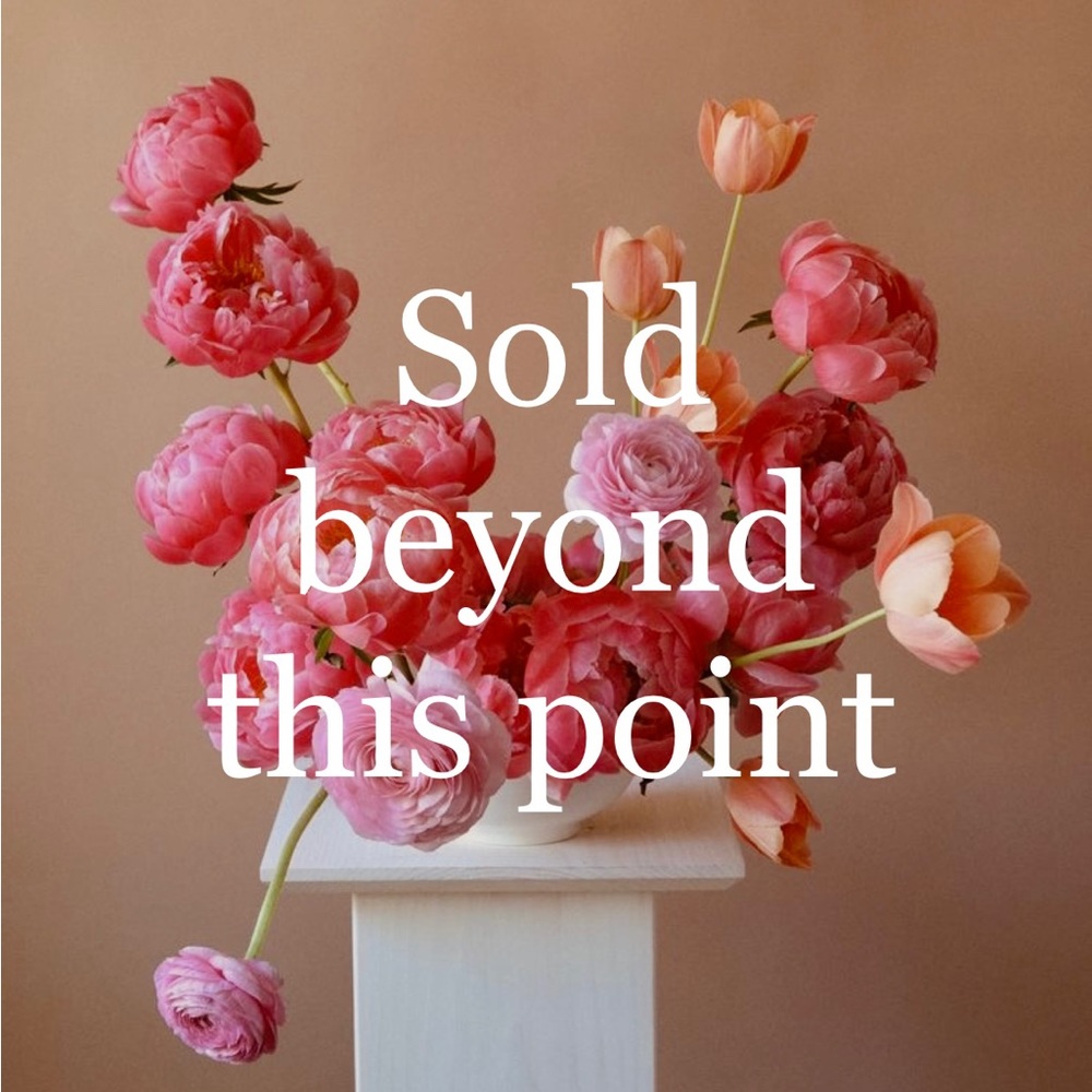Sold beyond this point